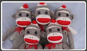 Vintage Sock Monkey